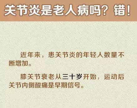 全方位解读，关节炎的科学防治与养生之道