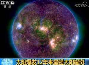 太阳耀斑爆发与地球的影响，一场宇宙与地球的对话