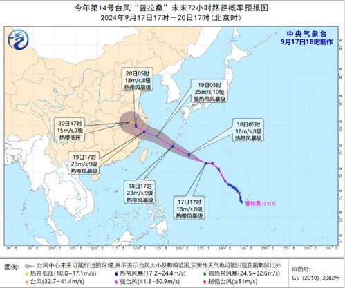 台风普拉桑即将登陆浙江沿海，影响与应对